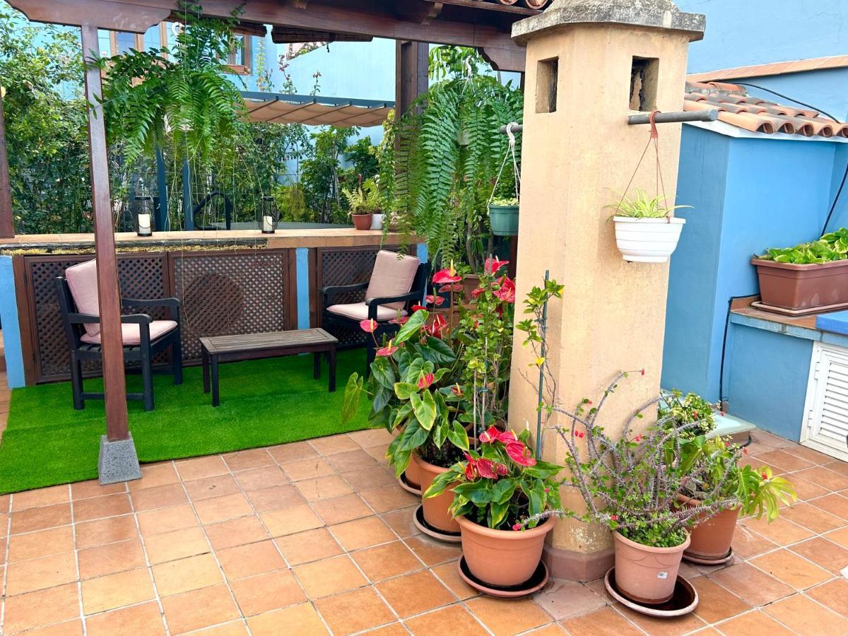 Casa Con Jardin Y Jacuzzi Villa Realejo Alto Bagian luar foto